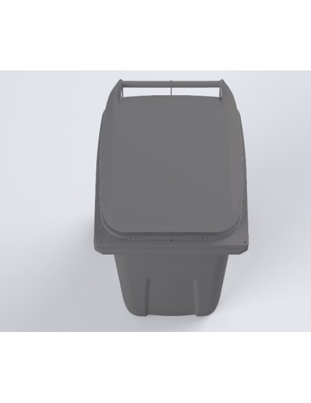 Conteneur Bac Poubelle à déchets 240 Litres