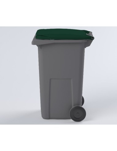 Conteneur Bac Poubelle à déchets 240 Litres