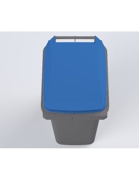 Conteneur Bac poubelle à déchets 360 Litres