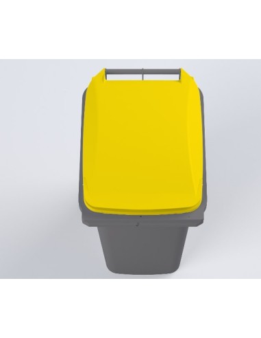 Conteneur Bac poubelle à déchets 360 Litres