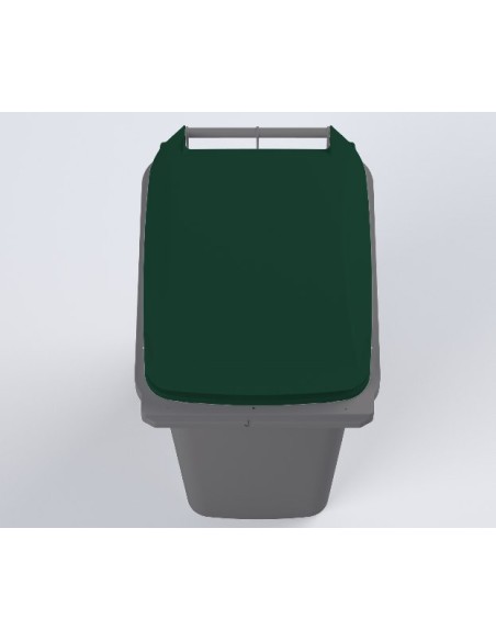 Location Conteneur Bac poubelle à déchets 360 Litres