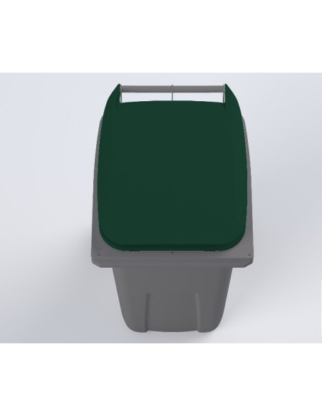 Conteneur Bac Poubelle à déchets 240 Litres