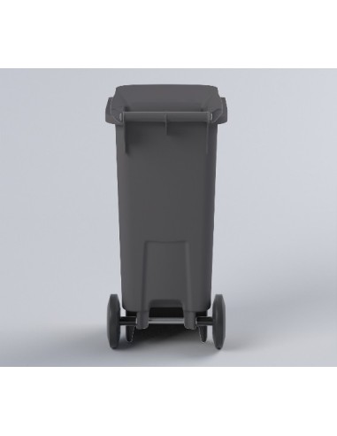 Conteneur Poubelle à déchets de 120 litres avec couvercle